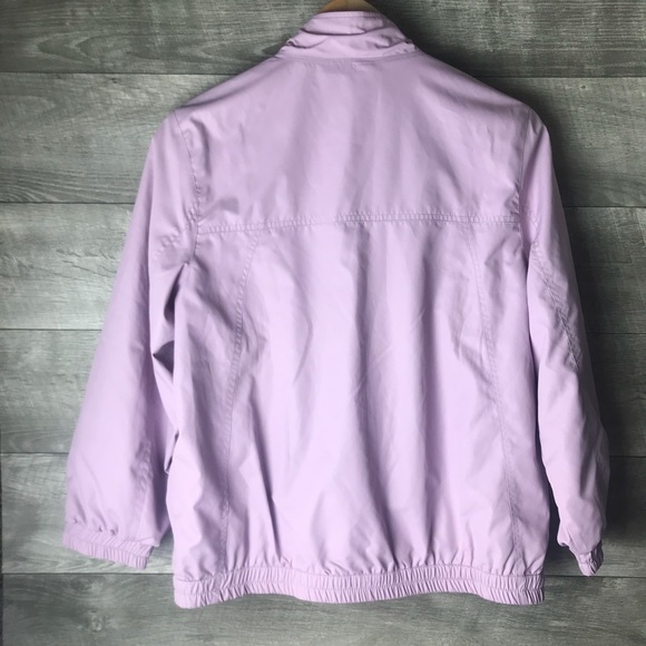 KNC Vintage cashmere lined lilac bomber jacket - Picture 5 of 6
